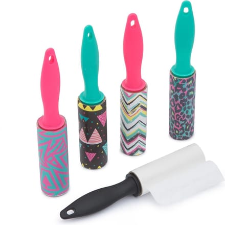5 Kleding rollers - 5 kledingrollers - Mini Kleefrollers - Pluisrollers - Stofroller - Plakroller - 7,5CM breed