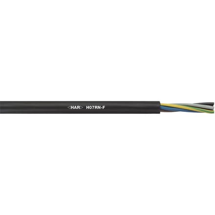 Heavy Duty H07RN-F 4G35 Rubber Powerkabel - 16001143 [2 Meters]