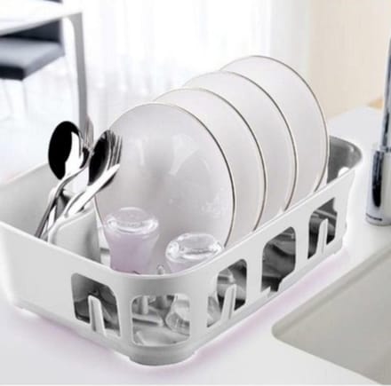 Emhouse Smart Keuken Afdruiprek | Rechthoekig | Wit