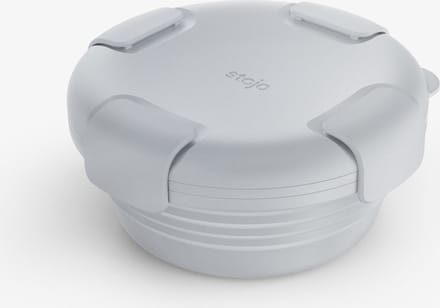 Stojo - Bowl - Vershouddoos / Lunchbox - met Deksel - 1065 ml - Opvouwbaar - Herbruikbaar - Cashmere