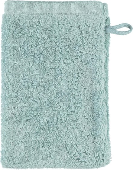 Cawö Lifestyle Uni Washandje - Seegrün 16x22