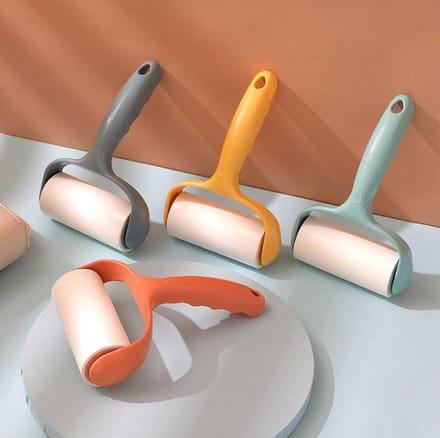 SUNMOOL Kleding Roller - Kledingroller - Kleff Roller - Haarroller - Stofroller - Pluizenroller - 4Stuks - Totaal 160 Kleefvellen (1Stuk= 40 Kleefvellen)