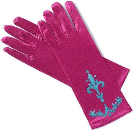 Prinses Elsa - Handschoenen - Donker roze - Prinsessenjurk Accessoires - Feest - Sprookje