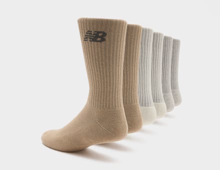 New Balance 6-Pack Everyday Crew Sokken
