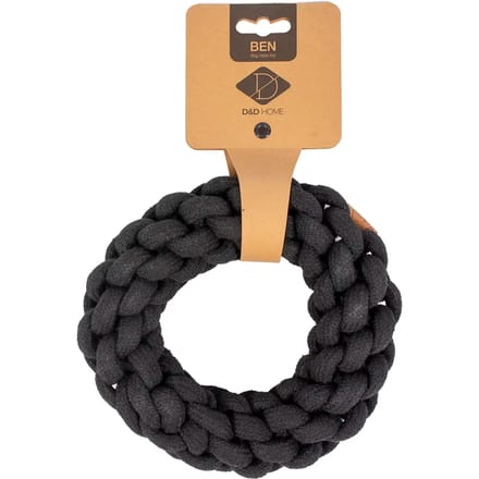 Gevlochten ring hondenspeeltje D&D Home Ben L