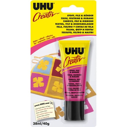 UHU Speciale Lijm "Creativ" - Stof, Vilt & Linnen 38 ml