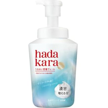 LION - Hadakara Moist Body Care Soap Foam Creamy Soap 540ml