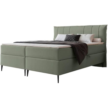 Boxspring Savina 140x200 cm incl topper en opbergruimte | NADUVI Collection