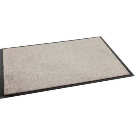 Miltex vuilopvangmat Eazycare Rush, voor binnen, 900 x 600 mm, polyamide, betongrijs