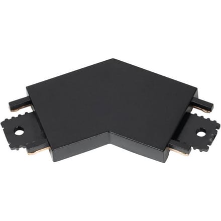 Lindby stekker Lumaro, zwart, 135°, kunststof