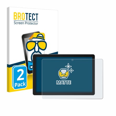 BROTECT - Screenprotector voor XGODY N02 Pro 10.1" - Folie Beschermfolie matte 2 Stuks