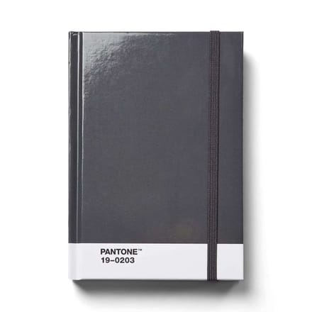 Copenhagen Design - Notitieboek Klein Gestipt - Gray 19-0203 - Papier - Grijs -