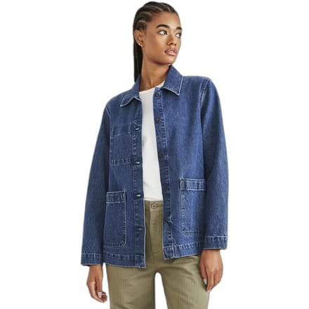 Dockers Regular Fit Chore Jas Blauw XS Vrouw