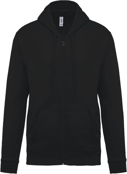 Kariban Sweater met rits en capuchon K479 - Black - S