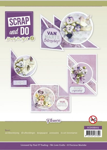 Scrap and Do Simply the Best 2 - Precious Marieke - Flowers