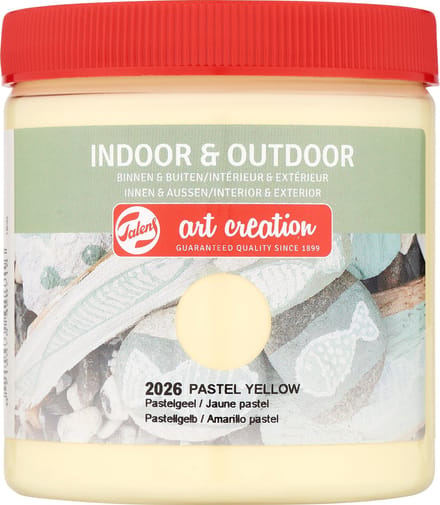 Talens Art Creation indoor & outdoor verf 250ml - Pastelgeel