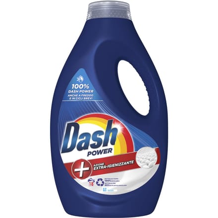 Hygiënisch wasmiddel dash power 900ml - dash