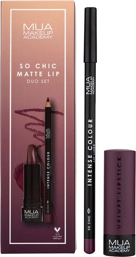 MUA Matte Lip Duo Set - So Chic