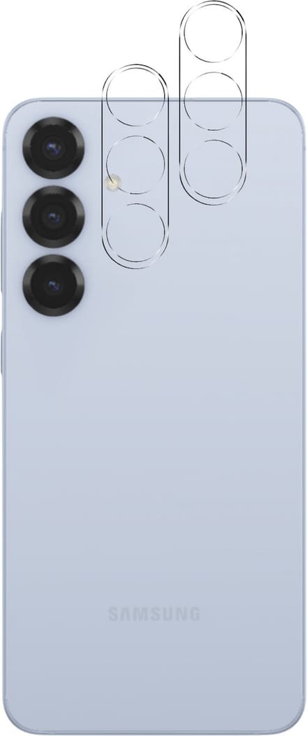 Camera Protector voor Samsung Galaxy S25 Plus - 2 stuks van glas Transparante glazen