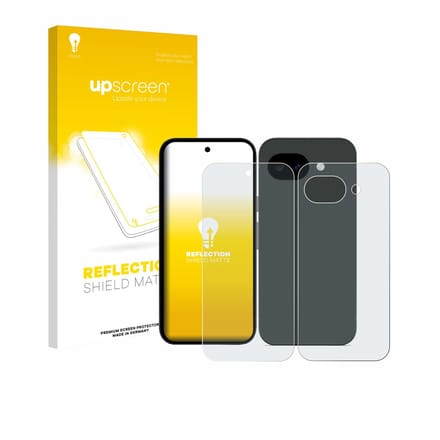 upscreen - Screenprotector voor Google Pixel 10a (Voor+Achter) - Folie Beschermfolie anti glare matte
