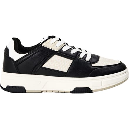 Hugo Heren Yarrow Tenn Platform Trainers (Houtskool)