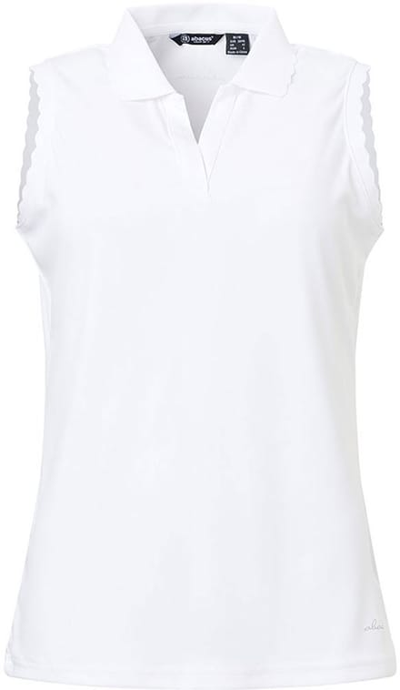 Abacus Golf Victoria Dames Mouwloos T-shirt Wit XS Vrouw