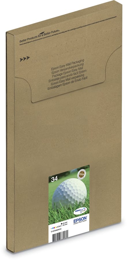 Epson Golf ball 34 Golfbal DURABrite Ultra multipack vierkleuren EasyMail-inkt