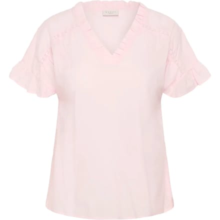 Dames-T-shirt KAFFE Curve KCValeria