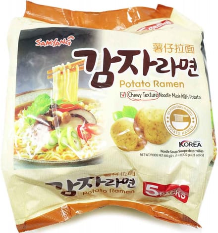 Samyang Potato Ramen - Noedels - 5 x 120 gram