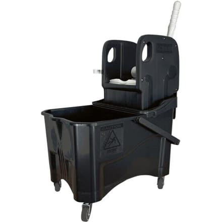 Mopwagen Kim Plus 30 liter zwart