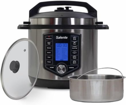 Multifunctionele Elektrische Kookpan 11-in-1 met 53 Programma's en Sous Vide Functie, 6 Liter