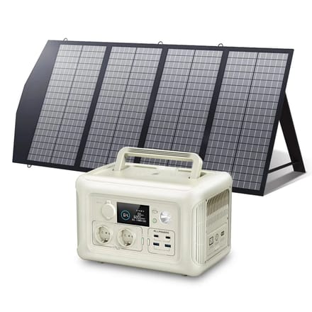 ALLPOWERS Zonnegeneratorset 600W (R600 + SP029 140W zonnepaneel)