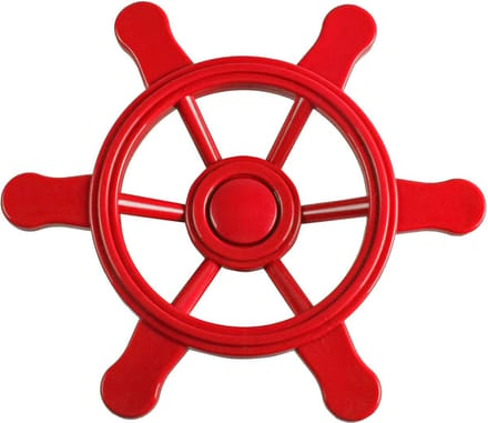 SwingKing Piratenstuur Klein - Rood (21,5cm)