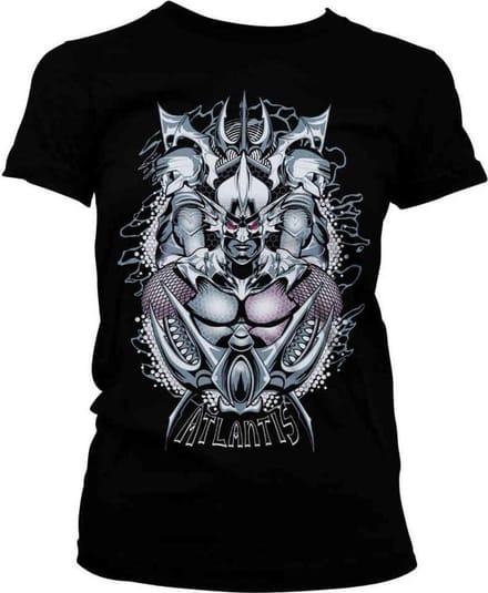 DC Comics Aquaman Dames Tshirt -M- Atlantis Zwart