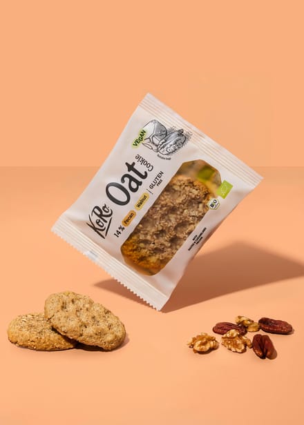 Bio cookie caramelised pecan walnut | 50 g