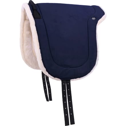 QHP - Bareback pad - Navy - Shet