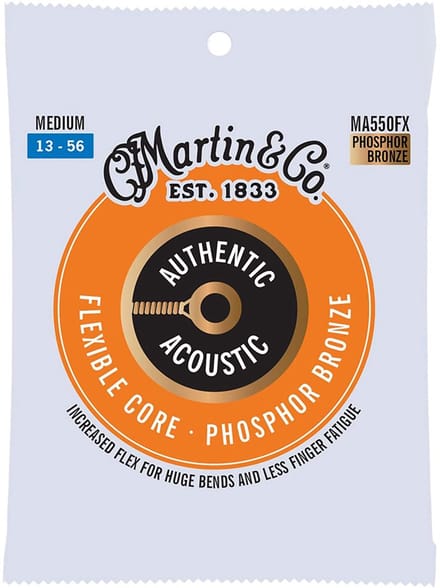 snarenset akoestische gitaar - MA550FX - 92/8 phosphor bronze 13-56 medium