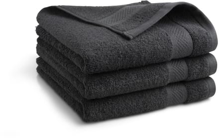 Katoenen handdoek set - 3 stuks - 50x100 - antraciet