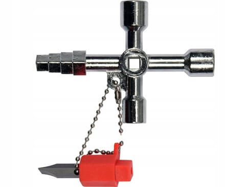 Yato - Serie - Sleutelkast - Vierarmige Sleutel - Zink-Aluminium legering