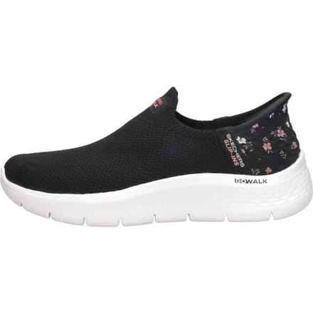 Skechers Slip-ins Go Walk Flex - Sunset Rose - Dames Instappers - Zwart