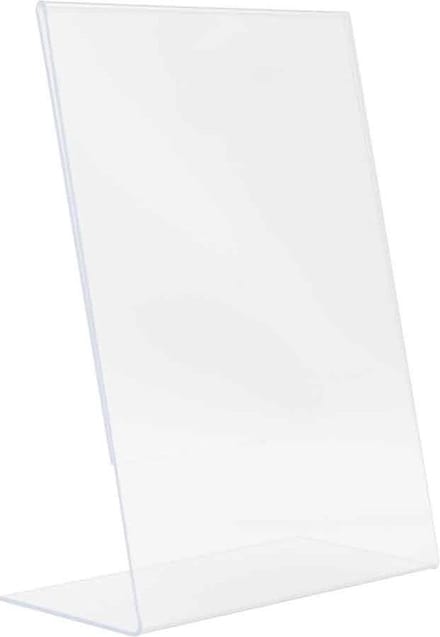 Securit® L-vormige A5-posterlijst van acryl