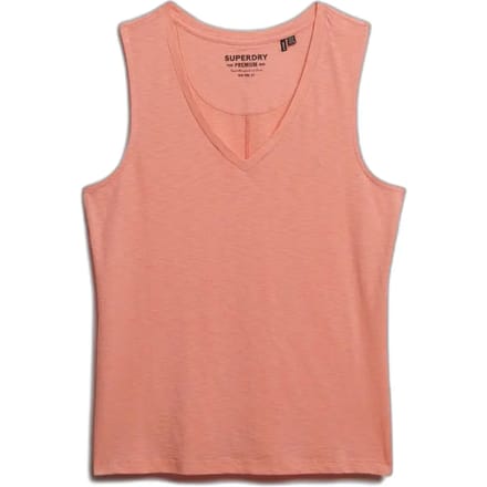 Superdry Studios Vee Mouwloze V-hals T-shirt M Vrouw