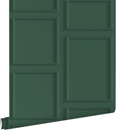 ESTAhome behang wandpanelen donkergroen - 50 x 900 cm - 139931