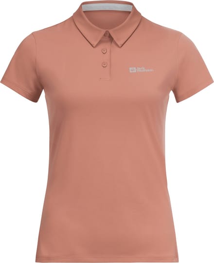 Jack Wolfskin PRELIGHT TRAIL POLO W Dames Outdoorshirt - astro dust- Maat S