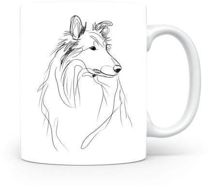 Beker Schotse Collie (Rough Collie)