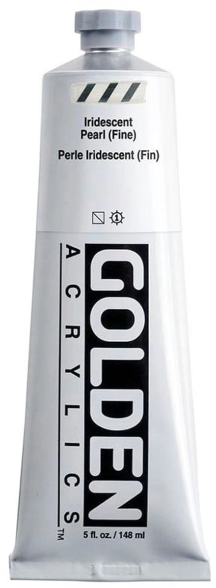 Golden Heavy Body Acrylverf Iriserend Parel (fijn) 148 ml