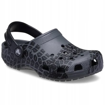 Crocs Classic - Klompen - Kinderen - Tire Print - Slate Grey