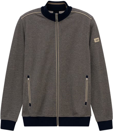 Bugatti - Vest Blauw Bugatti Herren Jacke Wirk Blauw 8750-15142e