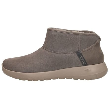 Skechers Hands Free Slip-Ins On-the-Go dames gevoerde boot - Taupe - Maat 37