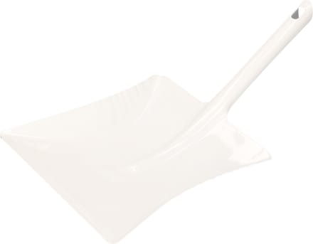 Buemag Vuilblik - verzinkt metaal - 38 x 23 cm - wit - stofblik